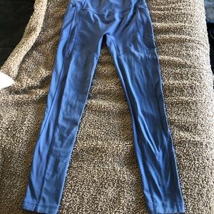 Lululemon leggings size 6 blue
